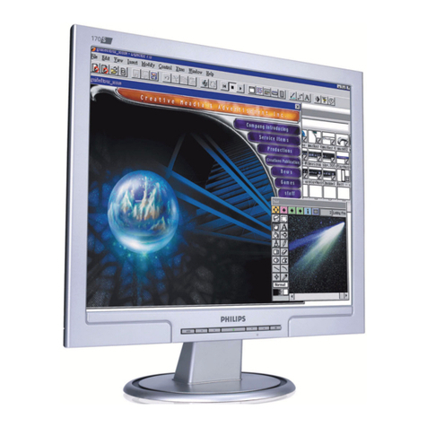 Philips 170S7FS User manual