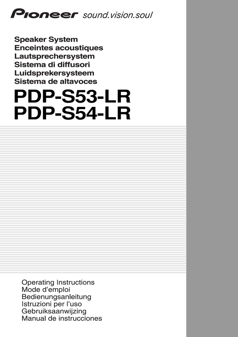 Pioneer PDP-S53-LR User manual