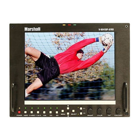 Marshall Electronics V-R841DP-AFHD operating instructions