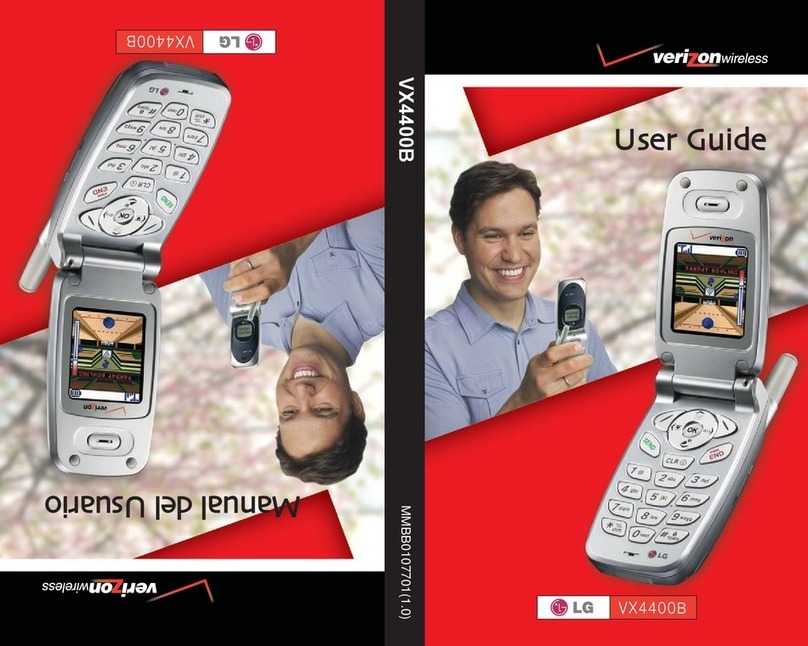 LG VX4400B User manual