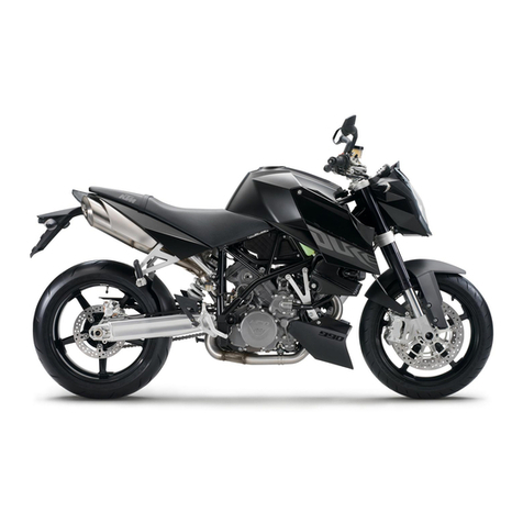 KTM 990 Super Duke 2008 User manual