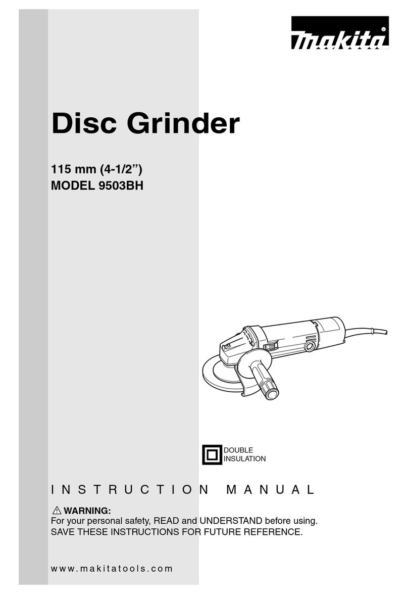 Makita 9503BH instruction manual