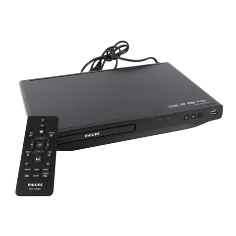 Philips DVP3608 User manual