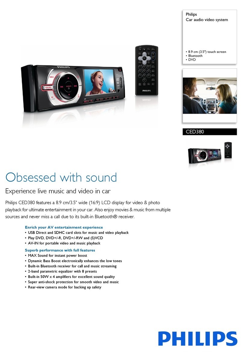 Philips CED380/55 User manual