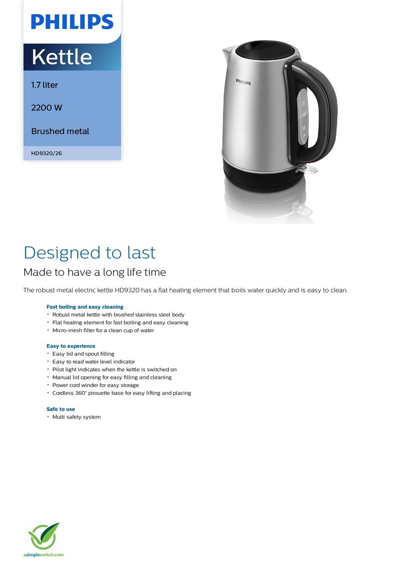 Philips HD9320/26 Specifications