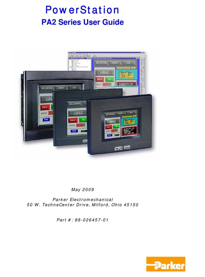 Parker PowerStation PA2 Series user guide