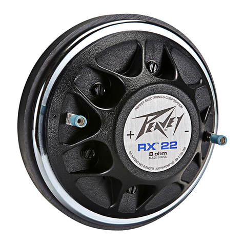 Peavey RX 22 instructions