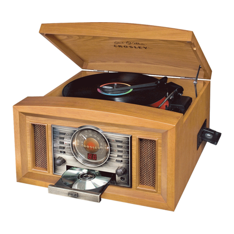 Crosley CR83 instruction manual