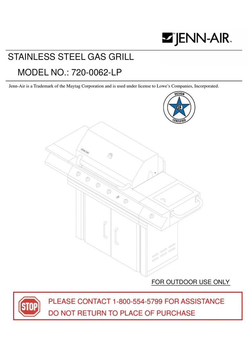 Jenn-Air 720-0062-LP User manual