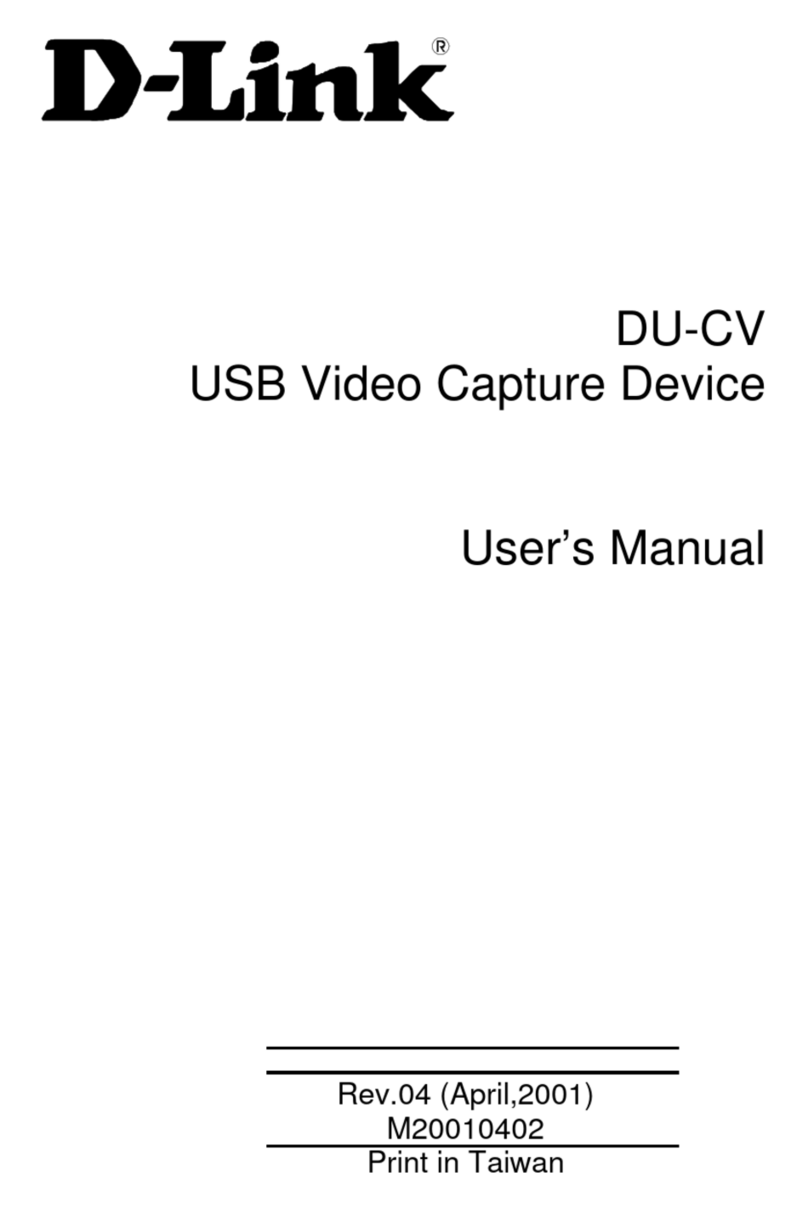 D-Link DU-CV User manual D-Link DU-CV User manual