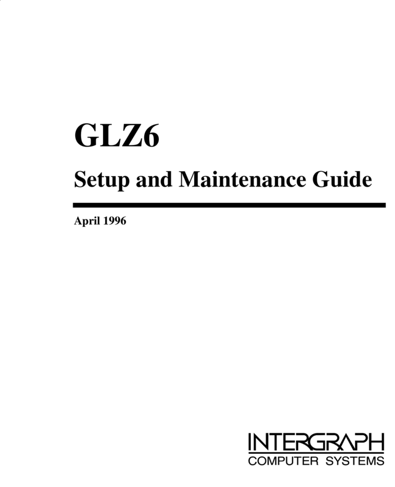 Intergraph GLZ6 Operating manual
