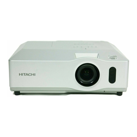 Hitachi CP-X417 series User manual