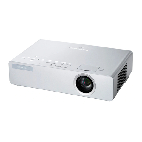 Panasonic PT-LB90 Series User manual