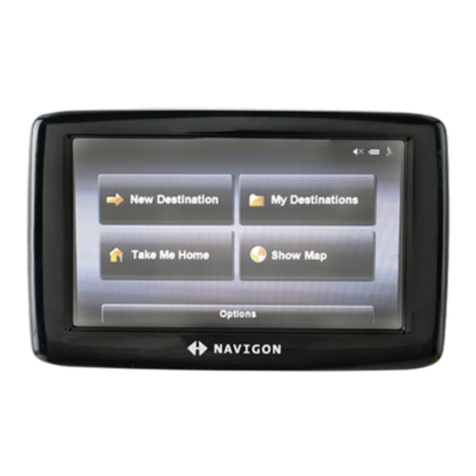 Navigon 21MAX User manual