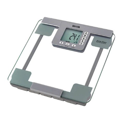 Tanita InnerScan BC-542 User manual