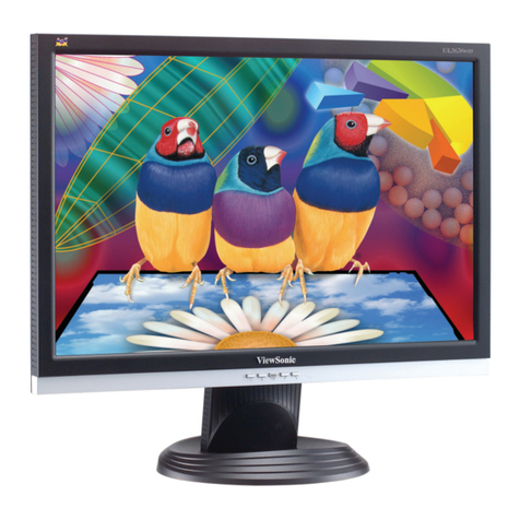 ViewSonic VA2626wm - 26" LCD Monitor User manual ViewSonic VA2626wm - 26" LCD Monitor User manual