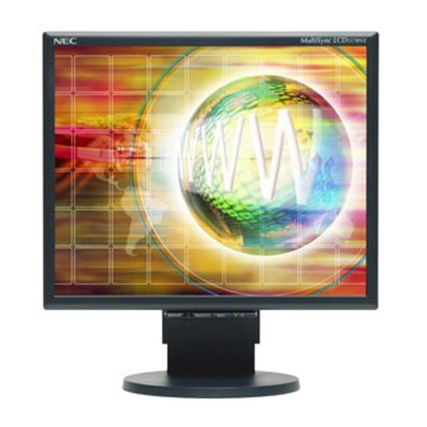 NEC LCD1570NX - MultiSync - 15" LCD Monitor User manual