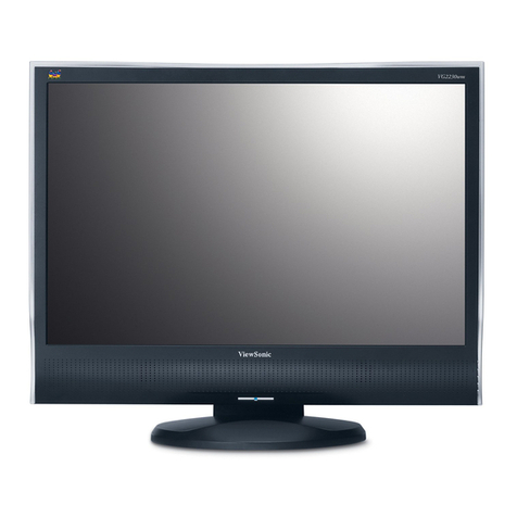 ViewSonic VG2230WM - 22" LCD Monitor User manual ViewSonic VG2230WM - 22" LCD Monitor User manual