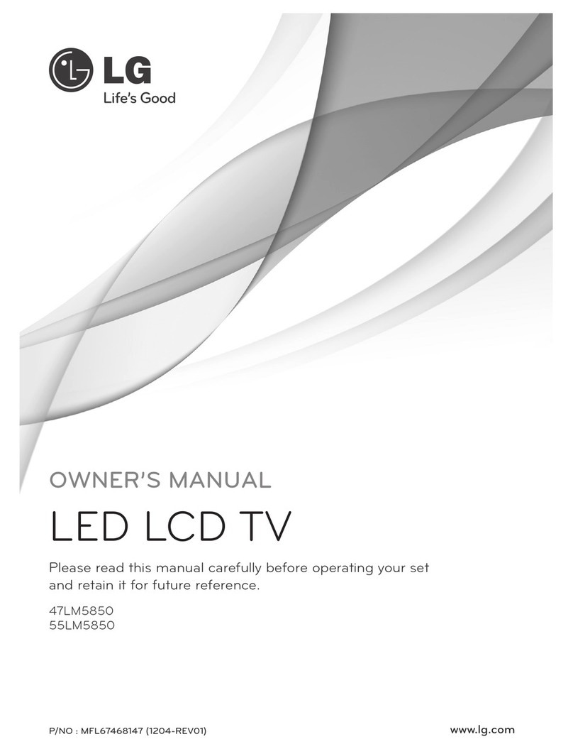 LG 47LM5850 User manual