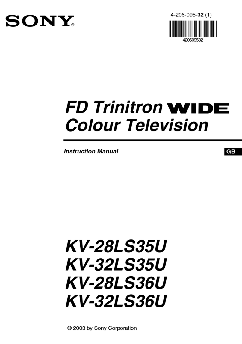 Sony FD Trinitron KV-28LS35U User manual