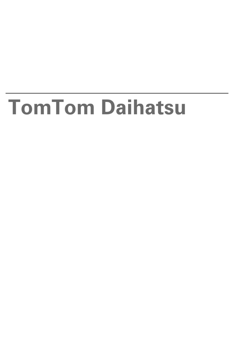 TomTom Daihatsu User manual TomTom Daihatsu User manual