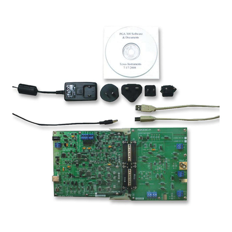 Texas Instruments PGA308 User manual
