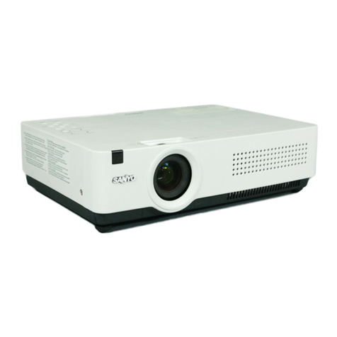 Sanyo PLC-XU300A owner's manual