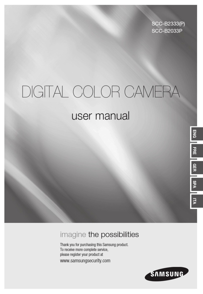 Samsung SCC-B2333 User manual