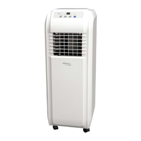 Soleus Air SG-PAC-08E4 User manual