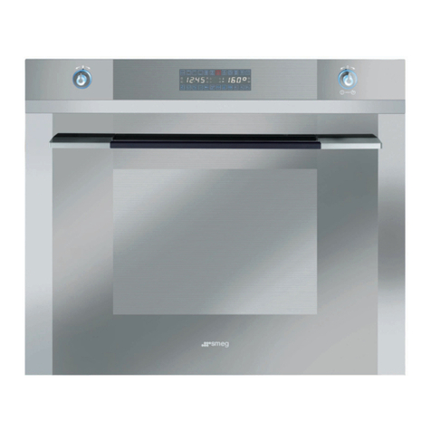Smeg SCA712X Installation and operating instructions