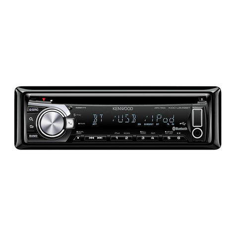 Kenwood KDC-U5049DAB instruction manual
