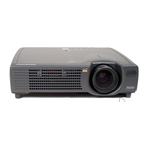 ViewSonic PJ650 user guide