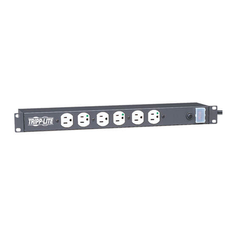 Tripp Lite RS-1215-HG Installation and operation manual Tripp Lite RS-1215-HG Installation and operation manual