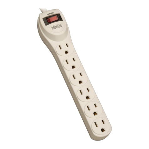Tripp Lite PS6 Installation and operation manual