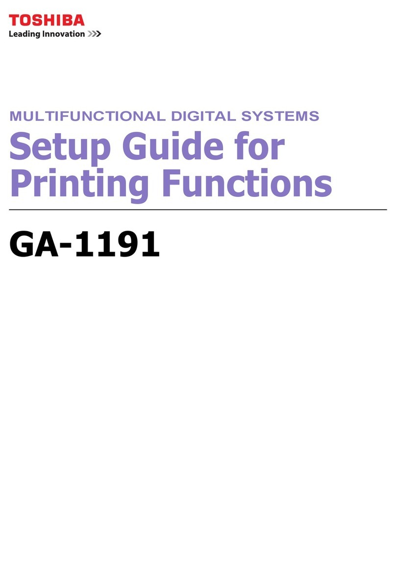 Toshiba GA-1191 User manual