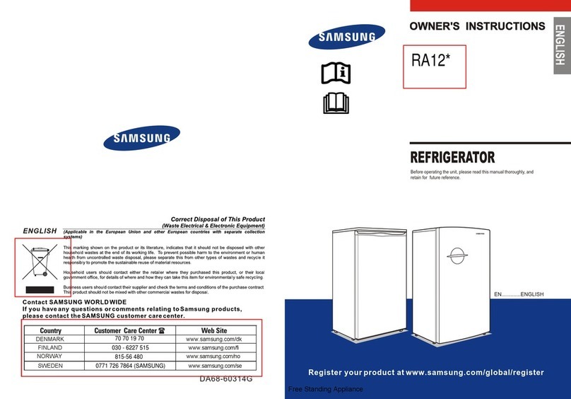 Samsung RA12* User manual