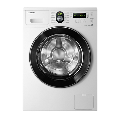 Samsung WF8804HP(A/F/G/H/S/V/W/Z) User manual