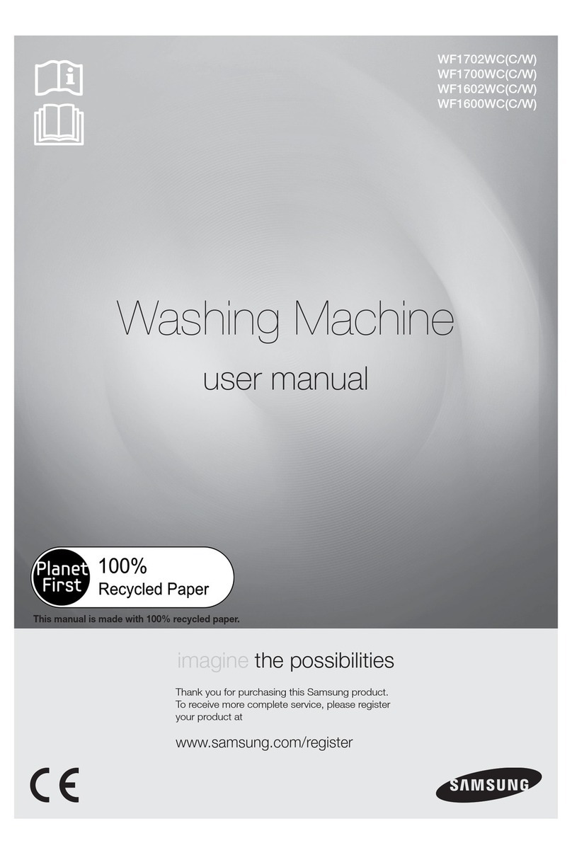 Samsung WF1702WC(C/W) User manual