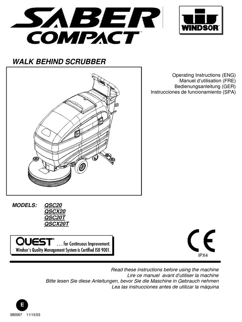 Windsor Saber Compact QSC20 User manual