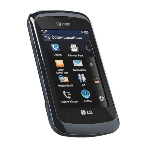 LG GT550 User manual