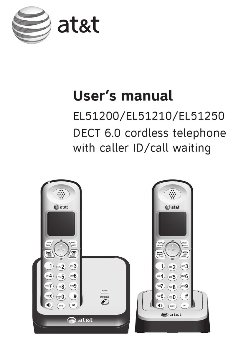 AT&T EL51200 user manual