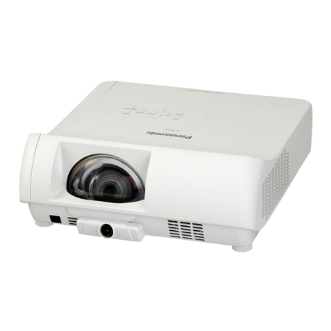 Panasonic PT-TW230E operating instructions