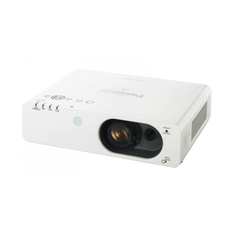 Panasonic PT-FW430E User manual