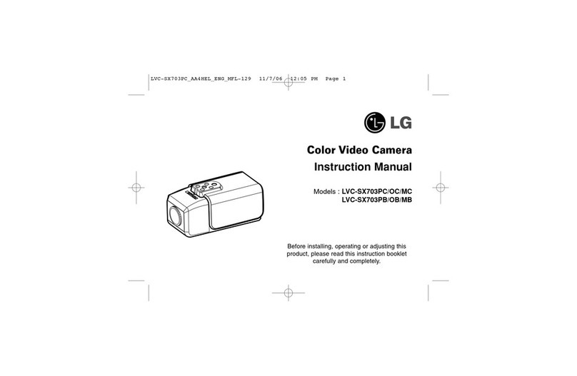 LG LVC-SX703PC User manual