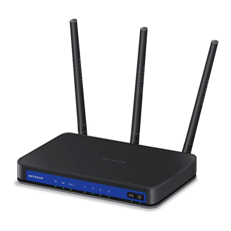 NETGEAR N450 WNR2500 User manual NETGEAR N450 WNR2500 User manual