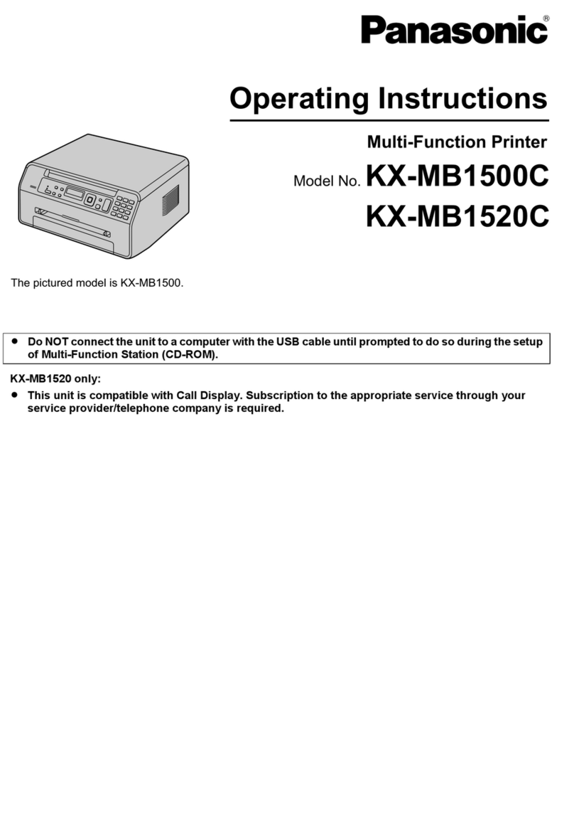 Panasonic KX-MB1500C User manual