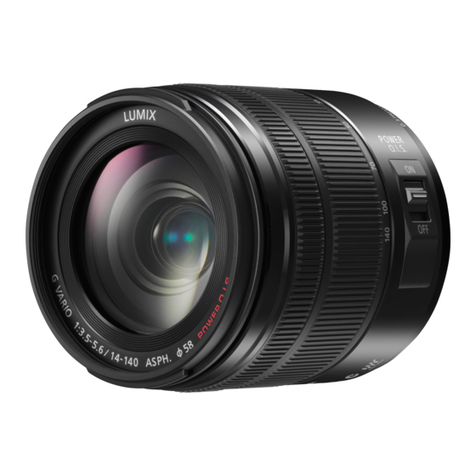 Panasonic Lumix H-FS14140 owner's manual