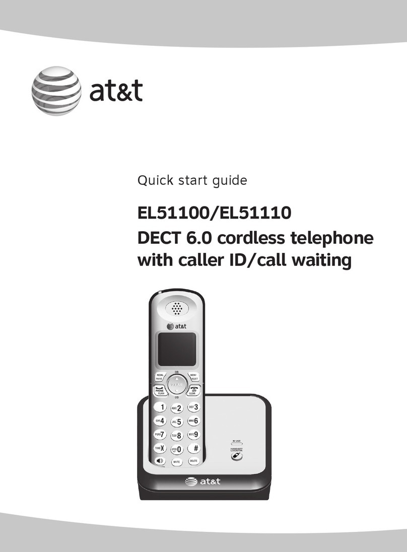 AT&T EL51100 User manual
