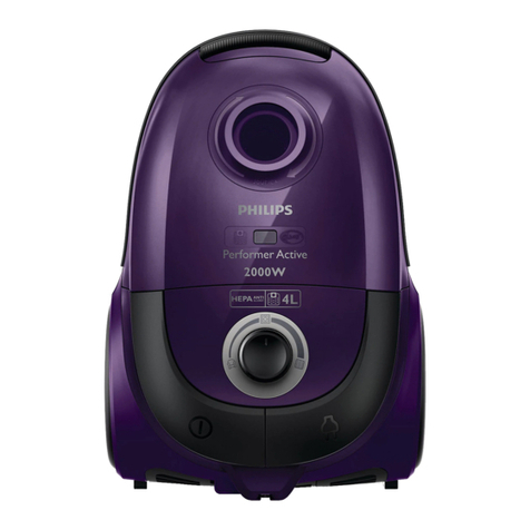 Philips Performer Active FC8651/01 quick guide