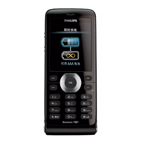 Philips Xenium X520 User manual